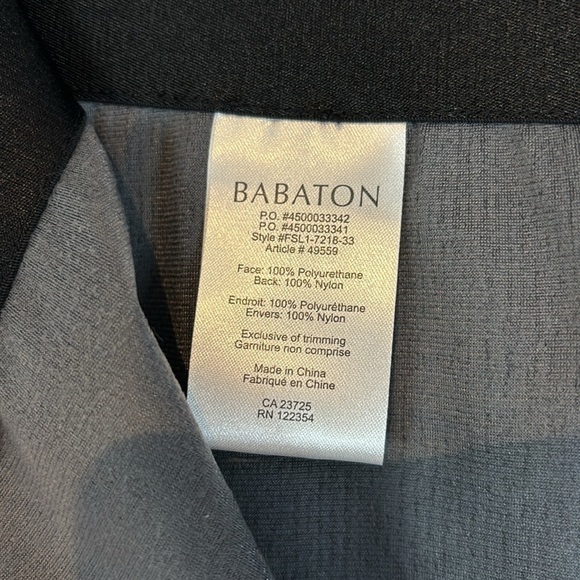 Aritzia BABATON FAUX LEATHER JAYDEN BLACK PENCIL SKIRT SIZE 2 - Picture 8 of 10